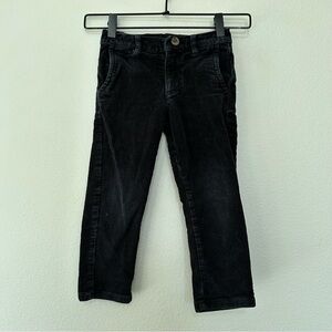 Hope & Henry black/ navy corduroy boys dress pants size  4 knee’s has light wear